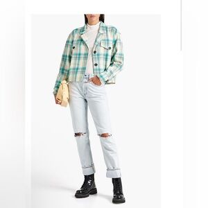 Rag  & Bone  Jessie plaid shirt jacket